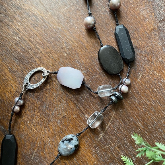 Silpada Mixed Media Layering Necklace - Picture 2 of 4